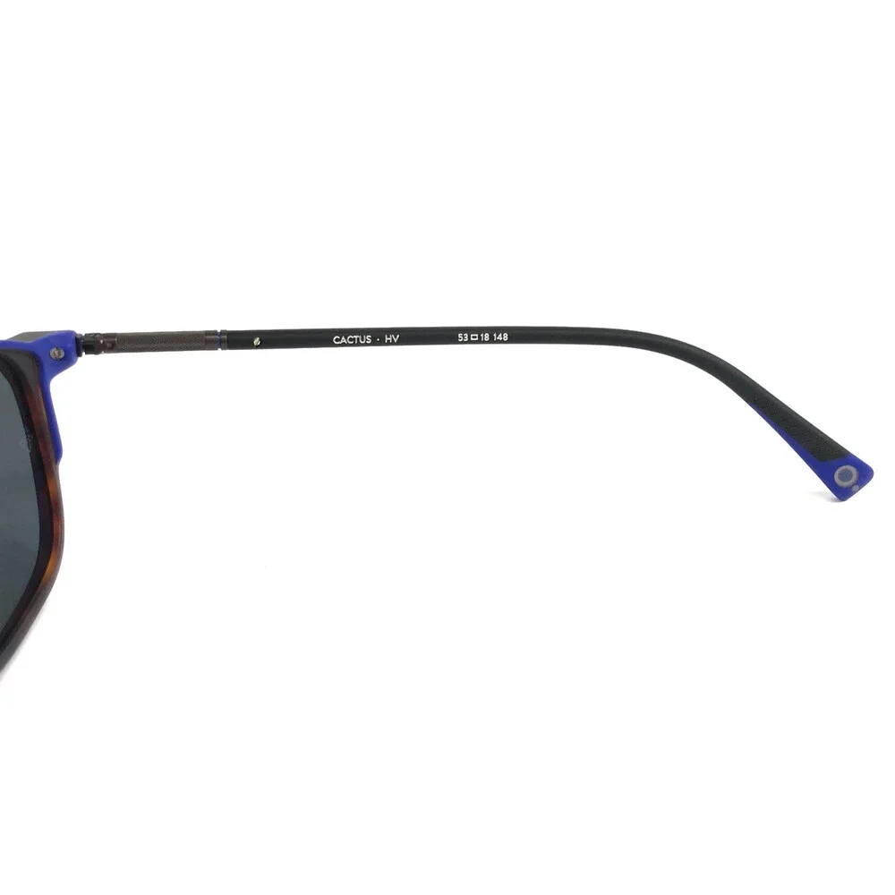 Etnia Barcelona Sunglasses CACTUS HV Matte Havana Frames w Gray Polarized Lenses
